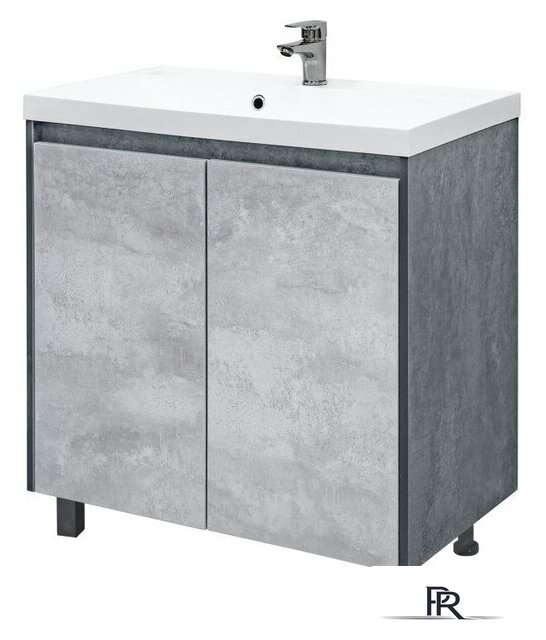  Doratiz Тумба под умывальник Крит 80 9908.129 (серый) - Изображение №9 — Интернет-магазин ПроЗаказ