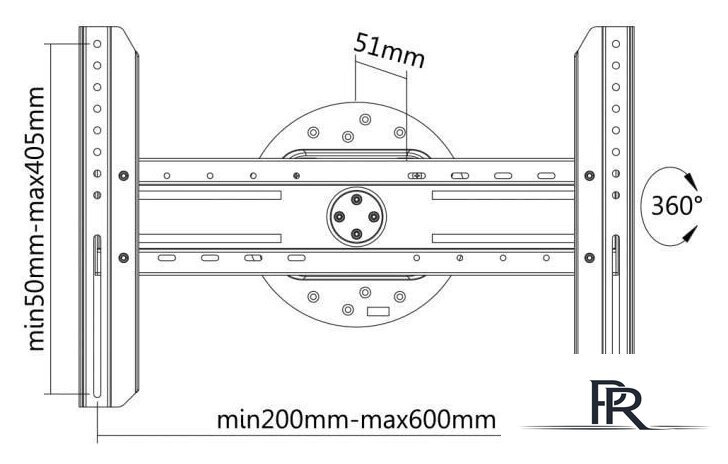 Кронштейн для телевизора SBOX PLB-1246F - Изображение №7 — Интернет-магазин ПроЗаказ