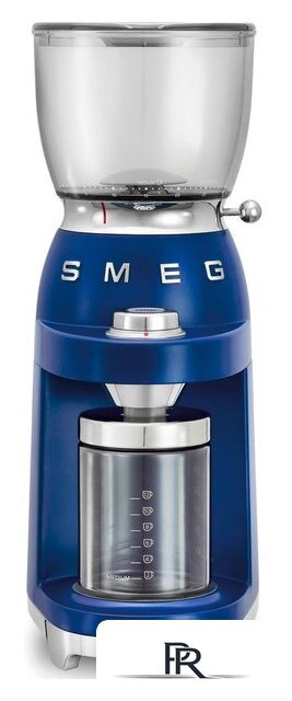 Электрическая кофемолка Smeg CGF01LVEU (синий) - Изображение №1 — Интернет-магазин ПроЗаказ