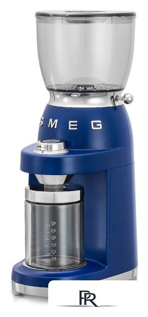 Электрическая кофемолка Smeg CGF01LVEU (синий) - Изображение №4 — Интернет-магазин ПроЗаказ
