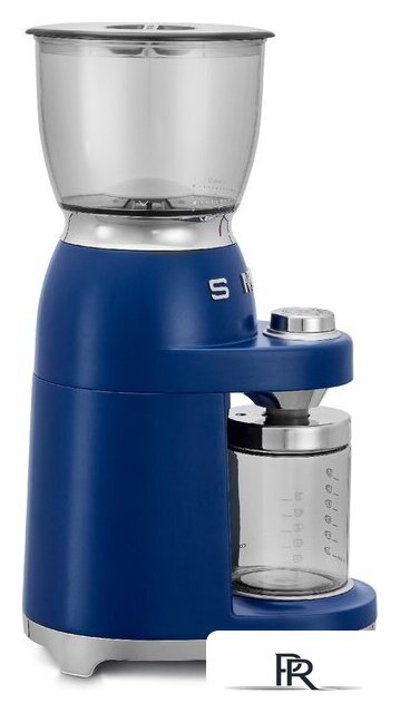 Электрическая кофемолка Smeg CGF01LVEU (синий) - Изображение №3 — Интернет-магазин ПроЗаказ
