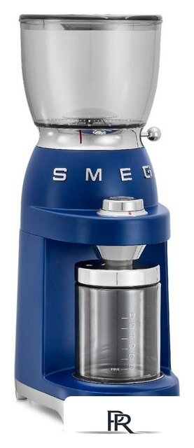 Электрическая кофемолка Smeg CGF01LVEU (синий) - Изображение №5 — Интернет-магазин ПроЗаказ