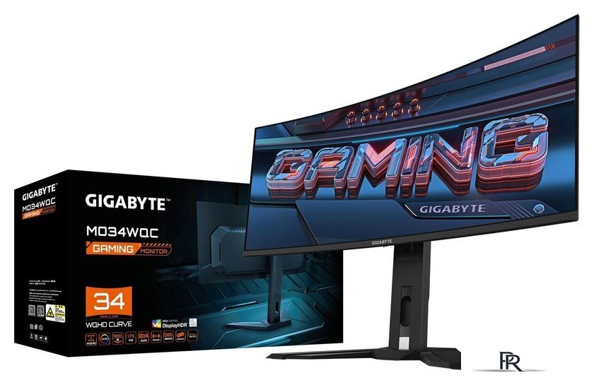 Игровой монитор Gigabyte MO34WQC - Изображение №8 — Интернет-магазин ПроЗаказ