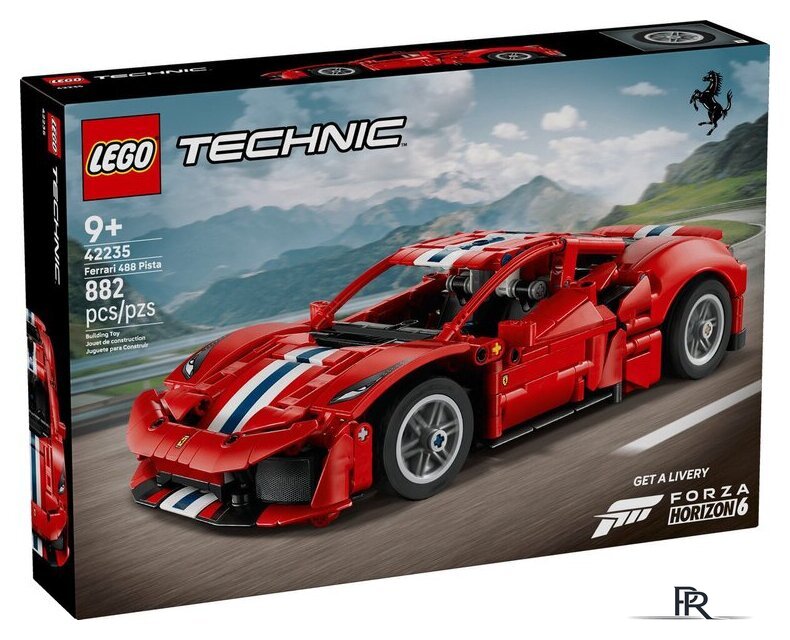 Конструктор LEGO Technic 42235 Ferrari 488 PISTA - Изображение №2 — Интернет-магазин ПроЗаказ