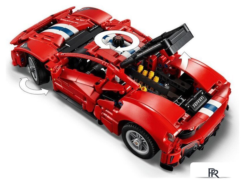 Конструктор LEGO Technic 42235 Ferrari 488 PISTA - Изображение №6 — Интернет-магазин ПроЗаказ