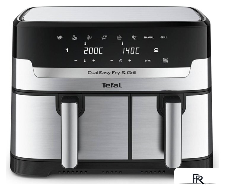 Аэрогриль (аэрофритюрница) Tefal Dual Easy Fry & Grill EY905D10 - Изображение №1 — Интернет-магазин ПроЗаказ
