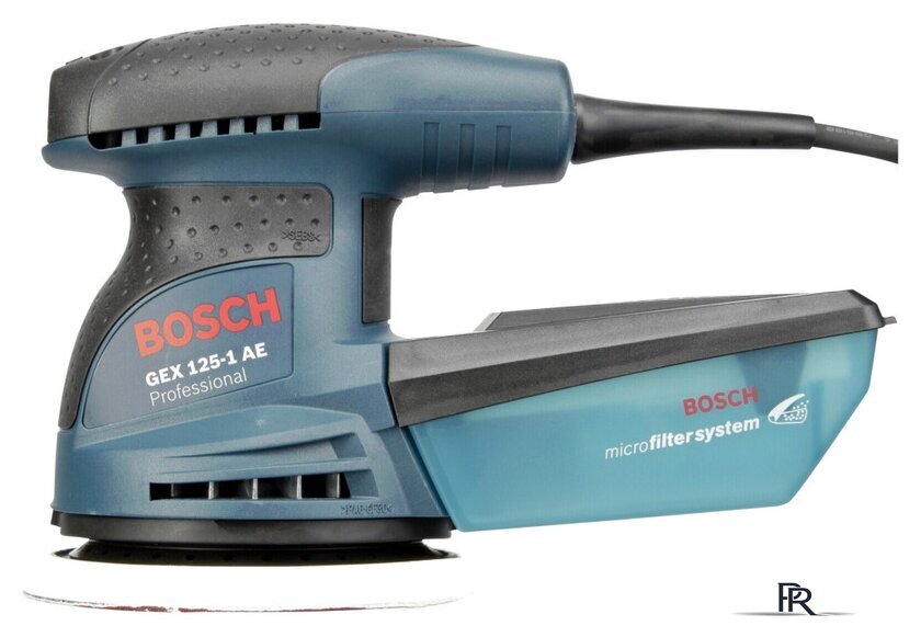 Эксцентриковая шлифмашина Bosch GEX 125-1 AE Professional (0601387500) - Изображение №2 — Интернет-магазин ПроЗаказ