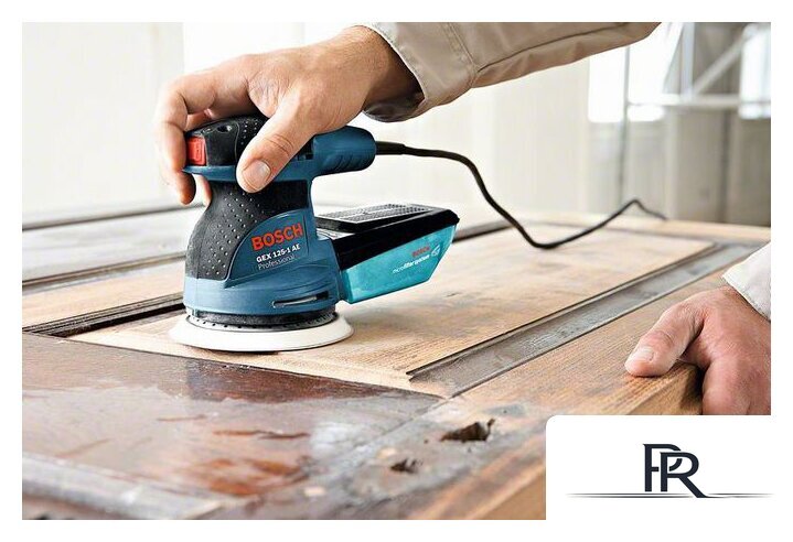 Эксцентриковая шлифмашина Bosch GEX 125-1 AE Professional (0601387500) - Изображение №6 — Интернет-магазин ПроЗаказ