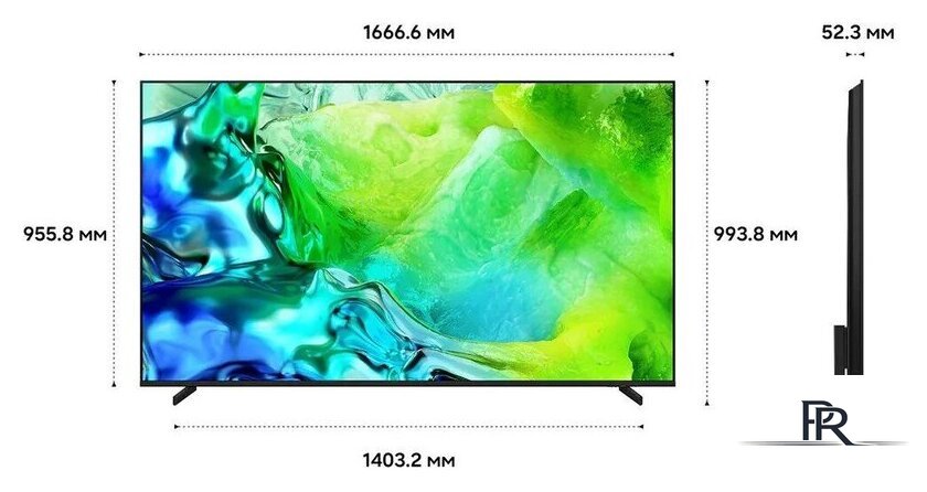 MiniLED телевизор Samsung Neo QLED QN80H 4K QE75QN80HAUXPY - Изображение №2 — Интернет-магазин ПроЗаказ