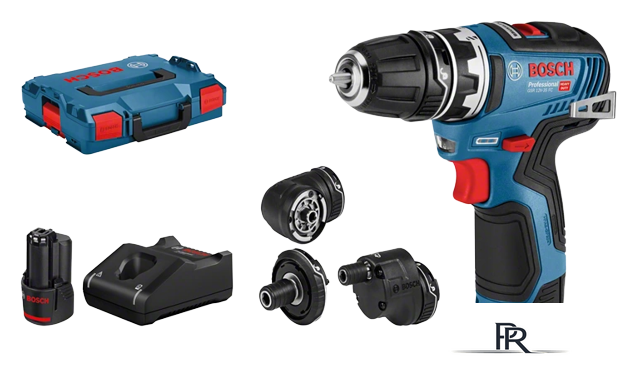 Дрель-шуруповерт Bosch GSR 12V-35 FC Professional 06019H3000 (с 2-мя АКБ, кейс) - Изображение №1 — Интернет-магазин ПроЗаказ