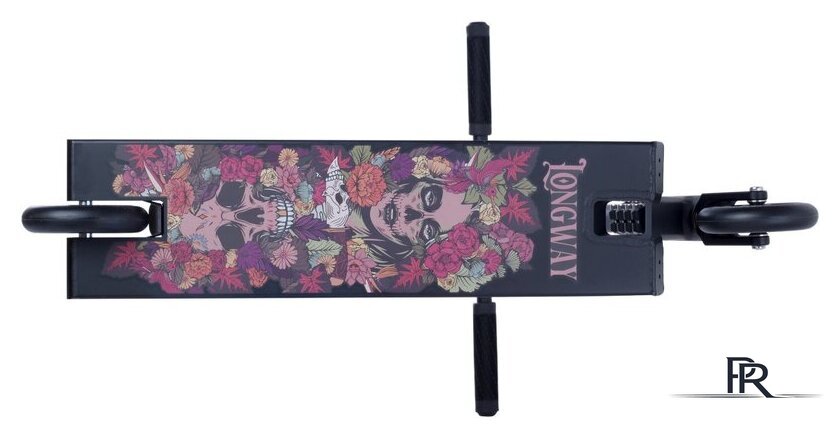 Трюковый самокат Longway Santa Muerte 6.0 (серебристый) - Изображение №7 — Интернет-магазин ПроЗаказ