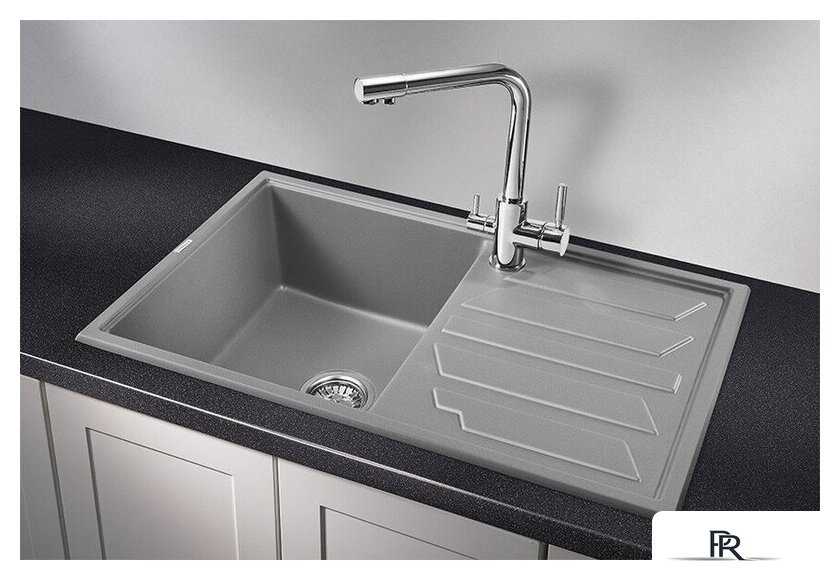 Кухонная мойка Granula GR-8002 (алюминиум) - Изображение №2 — Интернет-магазин ПроЗаказ
