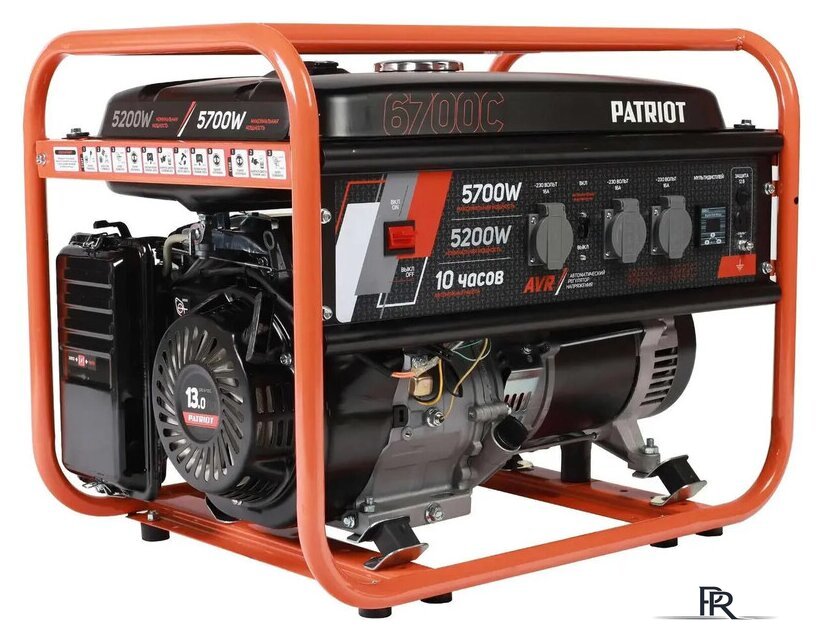 Бензиновый генератор Patriot GRS 6700C - Изображение №1 — Интернет-магазин ПроЗаказ
