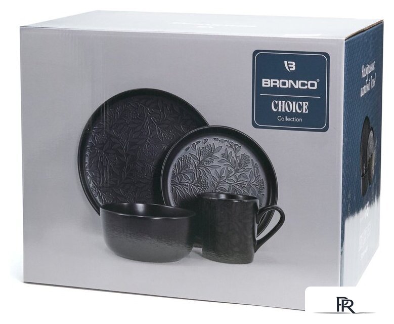Набор тарелок Bronco Choice Black 191-364 - Изображение №10 — Интернет-магазин ПроЗаказ