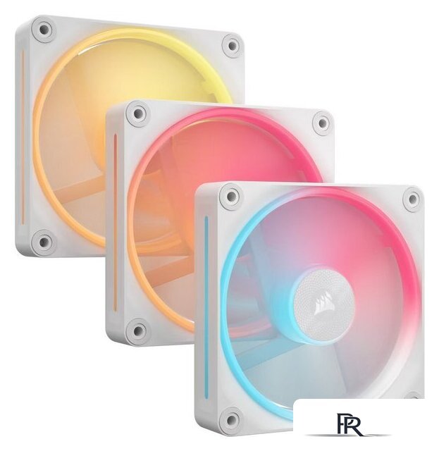 Комплект вентиляторов для корпуса Corsair iCUE LINK LX120 RGB Reverse Triple Pack CO-9051054-WW - Изображение №1 — Интернет-магазин ПроЗаказ