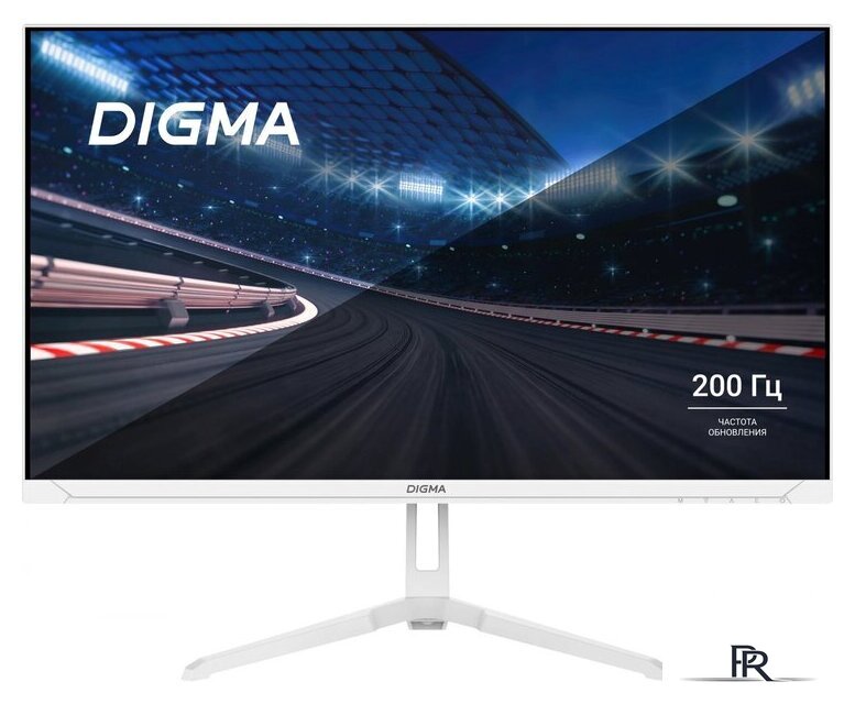 Игровой монитор Digma Overdrive 24P410F (белый) - Изображение №1 — Интернет-магазин ПроЗаказ