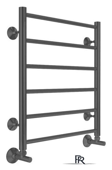 Полотенцесушитель TERMINUS Аврора П6 500x600 RAL 9005 (черный) - Изображение №1 — Интернет-магазин ПроЗаказ