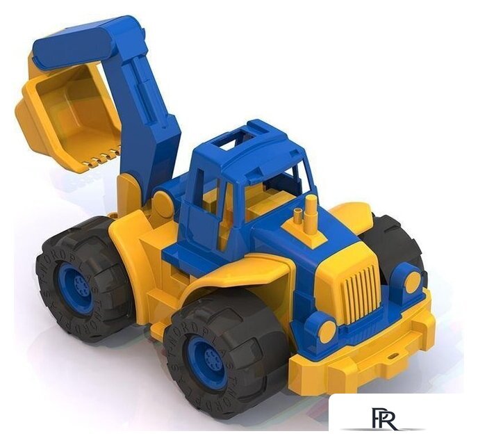 Трактор Нордпласт Трактор Богатырь с ковшом 98 (красный/желтый) - Изображение №2 — Интернет-магазин ПроЗаказ