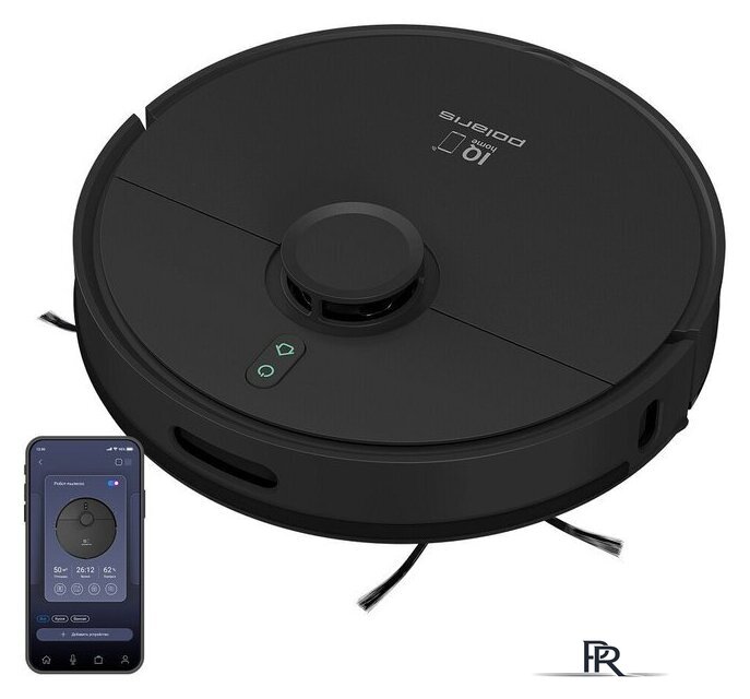 Робот-пылесос Polaris PVCR 4500 WI-FI IQ Home (черный) - Изображение №1 — Интернет-магазин ПроЗаказ