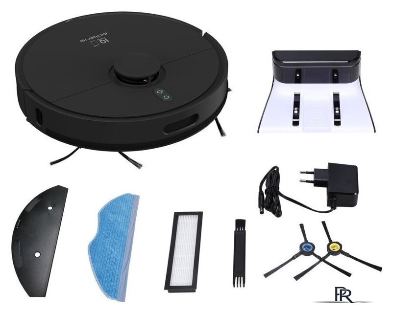 Робот-пылесос Polaris PVCR 4500 WI-FI IQ Home (черный) - Изображение №7 — Интернет-магазин ПроЗаказ