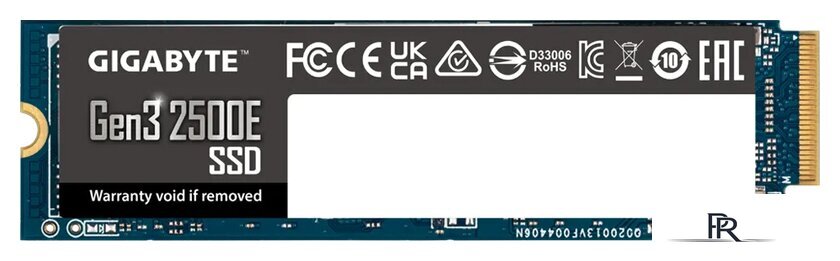 SSD Gigabyte Gen3 2500E 1TB G325E1TB - Изображение №1 — Интернет-магазин ПроЗаказ