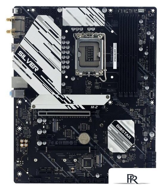 Материнская плата BIOSTAR B760A-Silver Ver. 5.0 - Изображение №1 — Интернет-магазин ПроЗаказ