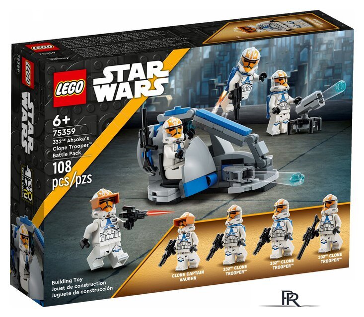 Конструктор LEGO Star Wars 75359 Боевой набор солдат-клонов 332-го полка Асоки - Изображение №1 — Интернет-магазин ПроЗаказ