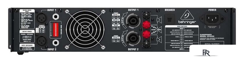 AV усилитель Behringer EUROPOWER EP4000 - Изображение №2 — Интернет-магазин ПроЗаказ
