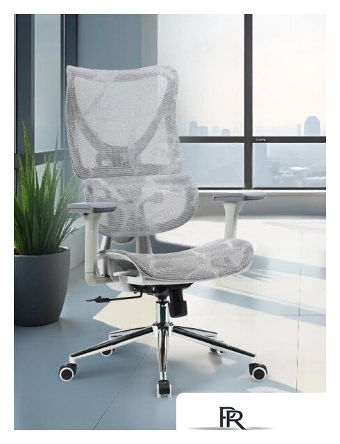 Офисное кресло myroo Office Wizard HS-3853H-1-G (light grey) - Изображение №10 — Интернет-магазин ПроЗаказ