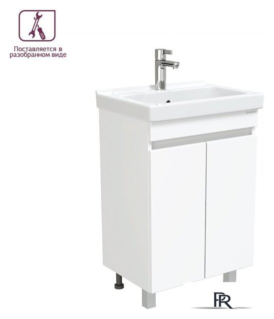  Onika Тумба под умывальник Милтон Квадро 55 (105562) - Изображение №7 — Интернет-магазин ПроЗаказ