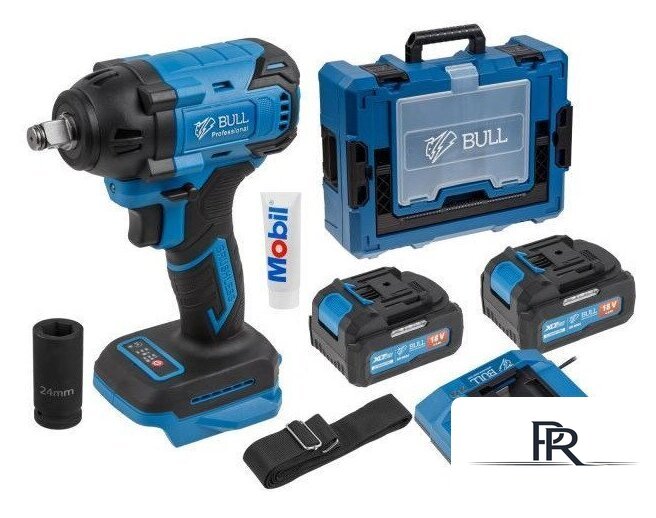 Гайковерт Bull SC 1804 (с 2-мя АКБ, кейс) - Изображение №1 — Интернет-магазин ПроЗаказ