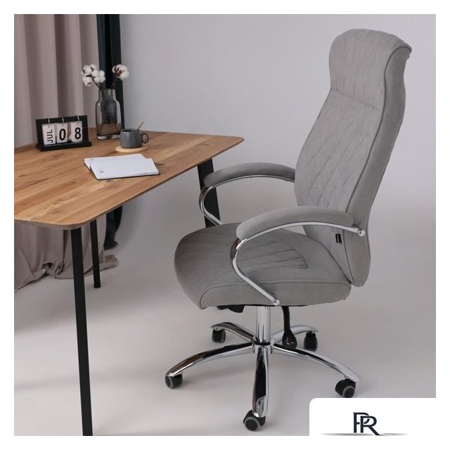 Офисное кресло AksHome Star (ткань, светло-серый) - Изображение №3 — Интернет-магазин ПроЗаказ