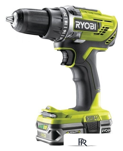 Дрель-шуруповерт Ryobi R18DD3-215S 5133003774 (с 2-мя АКБ, сумка) - Изображение №1 — Интернет-магазин ПроЗаказ