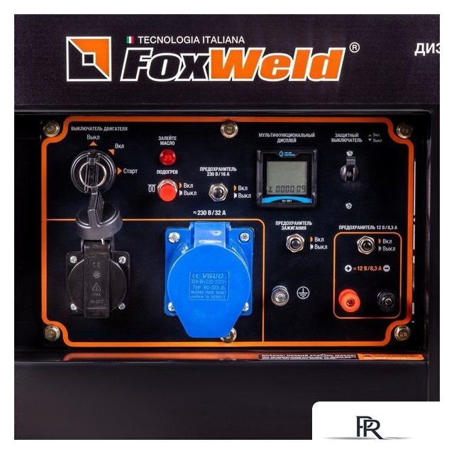Дизельный генератор FoxWeld Expert D6500-1 - Изображение №7 — Интернет-магазин ПроЗаказ