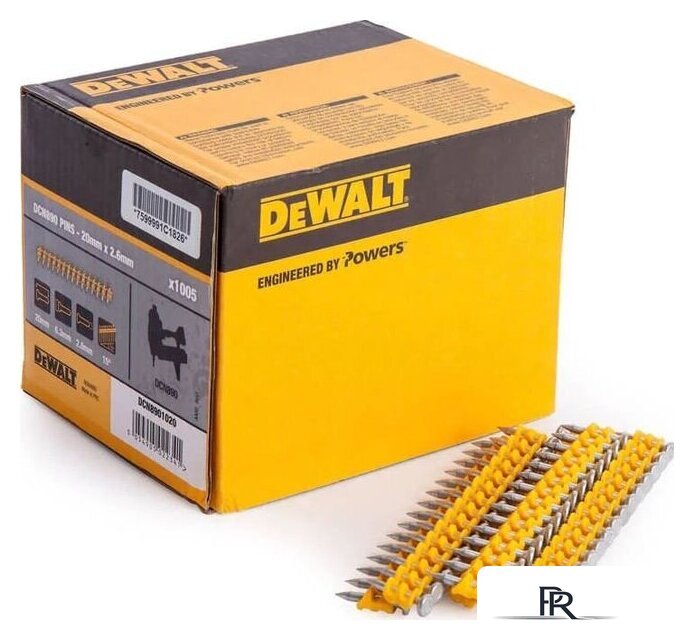 Гвозди для пистолета DeWalt DCN8901020 - Изображение №2 — Интернет-магазин ПроЗаказ