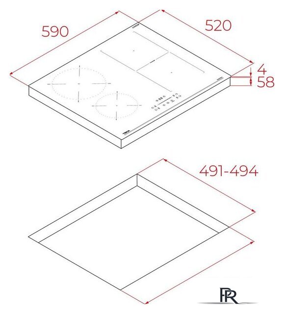 Варочная панель TEKA IBF 64210 SSM BK - Изображение №8 — Интернет-магазин ПроЗаказ