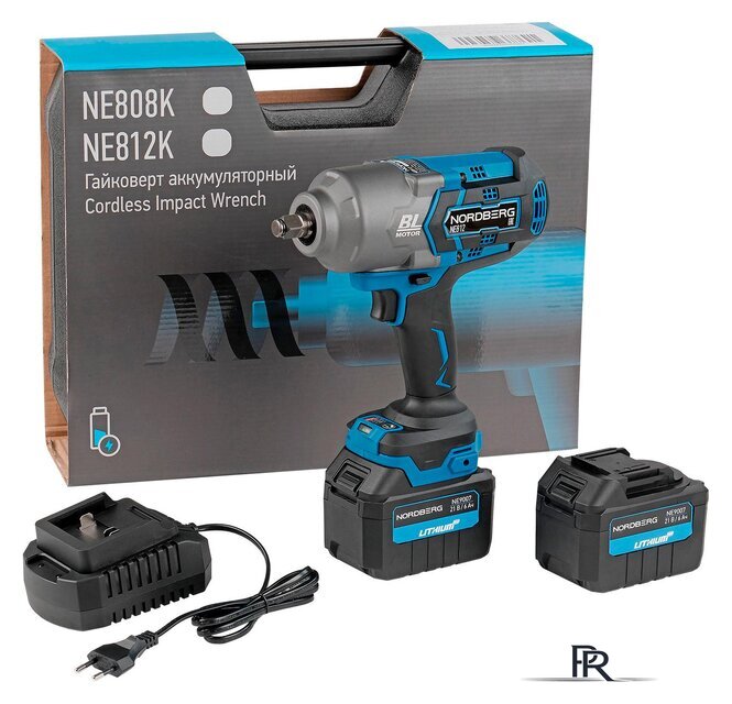 Гайковерт Nordberg NE812K (с 2-мя АКБ) - Изображение №1 — Интернет-магазин ПроЗаказ