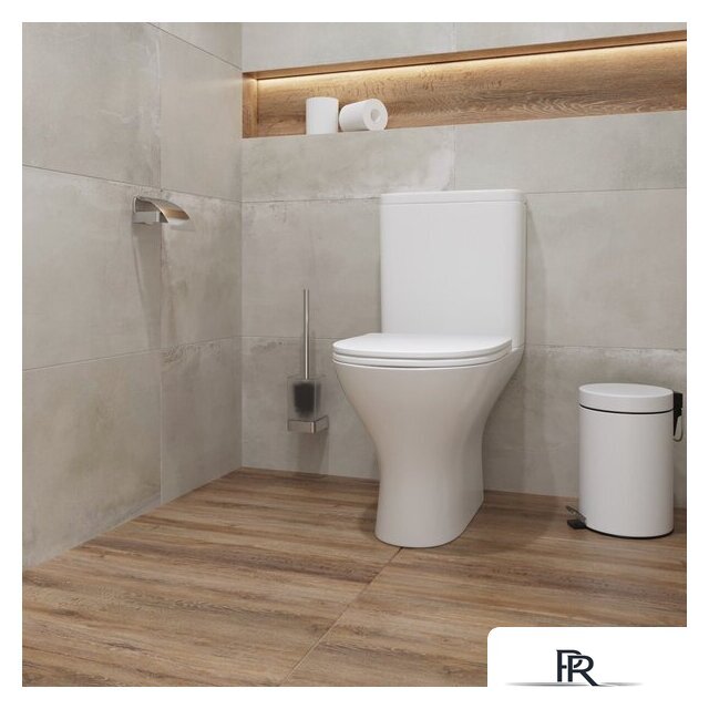 Унитаз напольный Lauter W224 2110224 + гигиенический душ Mist 21TZ221CH (горизонтальный выпуск) - Изображение №22 — Интернет-магазин ПроЗаказ