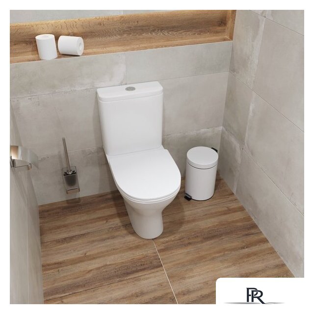 Унитаз напольный Lauter W224 2110224 + гигиенический душ Mist 21TZ221CH (горизонтальный выпуск) - Изображение №23 — Интернет-магазин ПроЗаказ