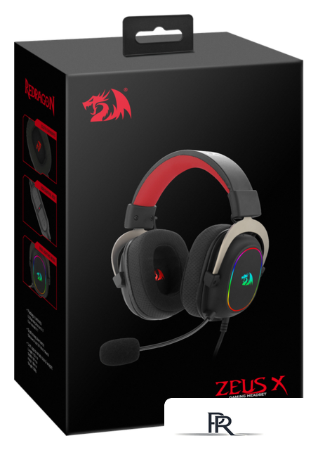 Наушники Redragon Zeus X (черный) - Изображение №11 — Интернет-магазин ПроЗаказ