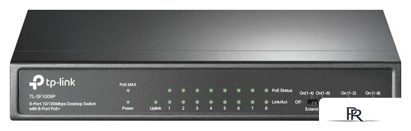 Неуправляемый коммутатор TP-Link TL-SF1009P - Изображение №1 — Интернет-магазин ПроЗаказ