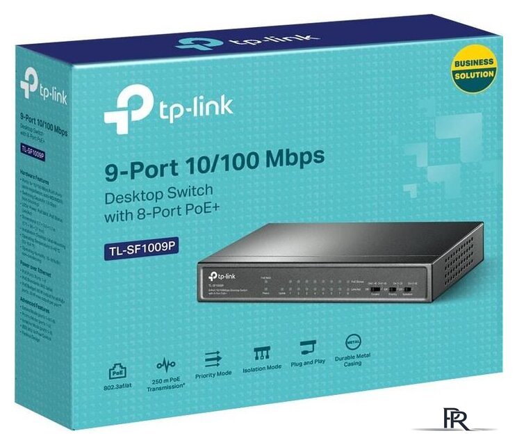 Неуправляемый коммутатор TP-Link TL-SF1009P - Изображение №8 — Интернет-магазин ПроЗаказ