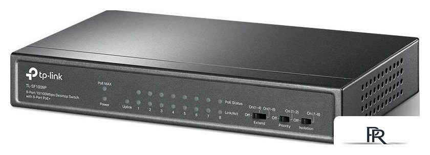 Неуправляемый коммутатор TP-Link TL-SF1009P - Изображение №2 — Интернет-магазин ПроЗаказ