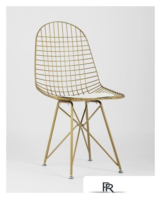 Стул Stool Group Eiffel (золотой/белая подушка) - Изображение №2 — Интернет-магазин ПроЗаказ