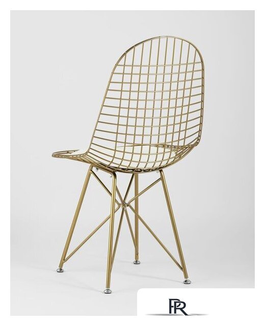 Стул Stool Group Eiffel (золотой/белая подушка) - Изображение №6 — Интернет-магазин ПроЗаказ