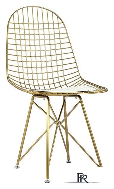 Стул Stool Group Eiffel (золотой/белая подушка) - Изображение №1 — Интернет-магазин ПроЗаказ