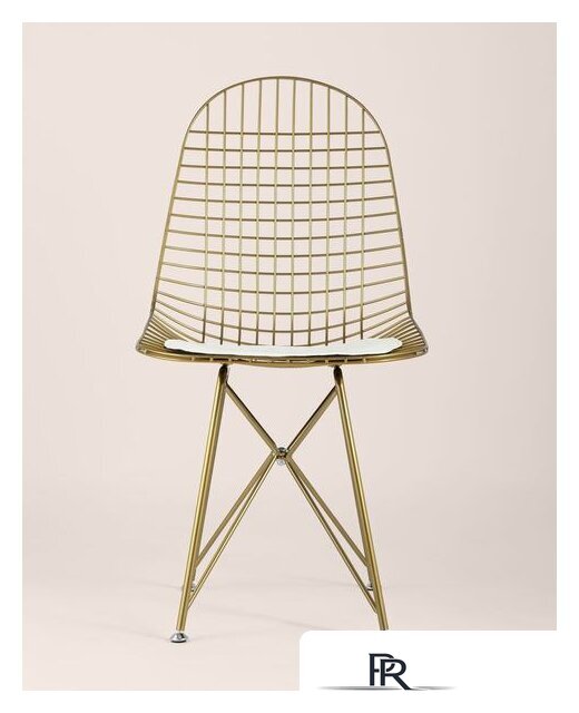 Стул Stool Group Eiffel (золотой/белая подушка) - Изображение №4 — Интернет-магазин ПроЗаказ