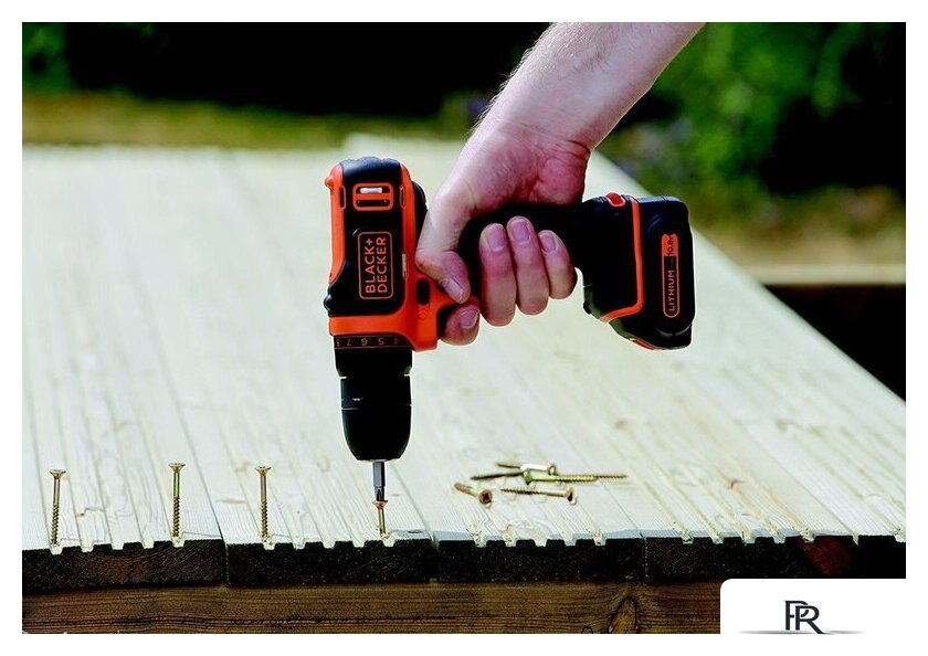 Дрель-шуруповерт Black & Decker BDCDD12 (с 1-м АКБ и без кейса) - Изображение №7 — Интернет-магазин ПроЗаказ