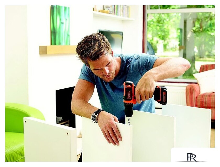 Дрель-шуруповерт Black & Decker BDCDD12 (с 1-м АКБ и без кейса) - Изображение №4 — Интернет-магазин ПроЗаказ