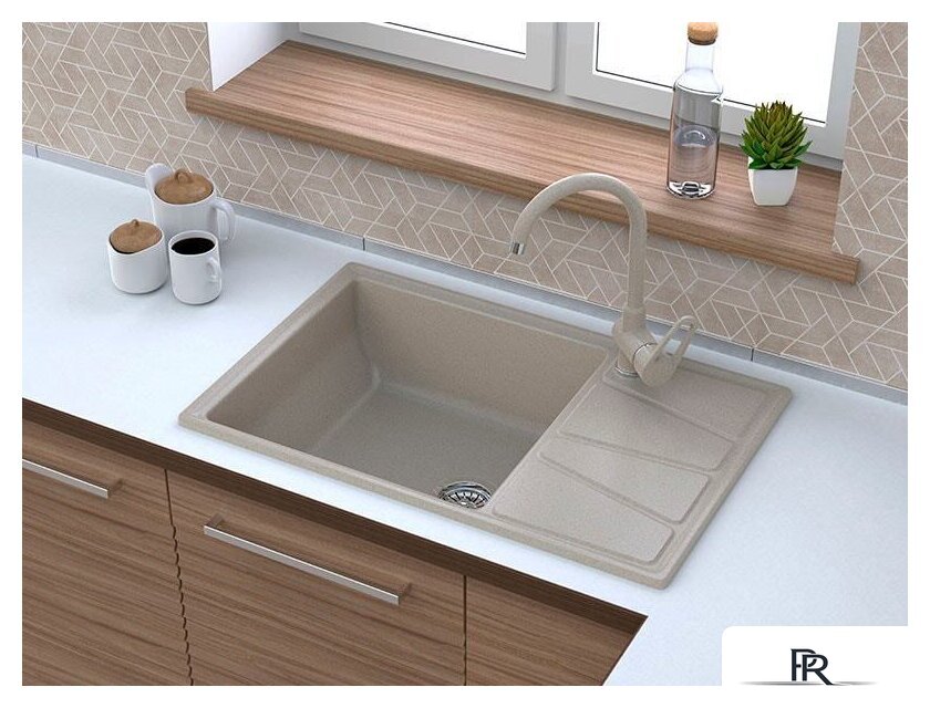 Кухонная мойка GranFest GF-V-780L (серый) - Изображение №3 — Интернет-магазин ПроЗаказ